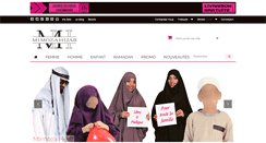 Desktop Screenshot of mimoza-hijab.fr